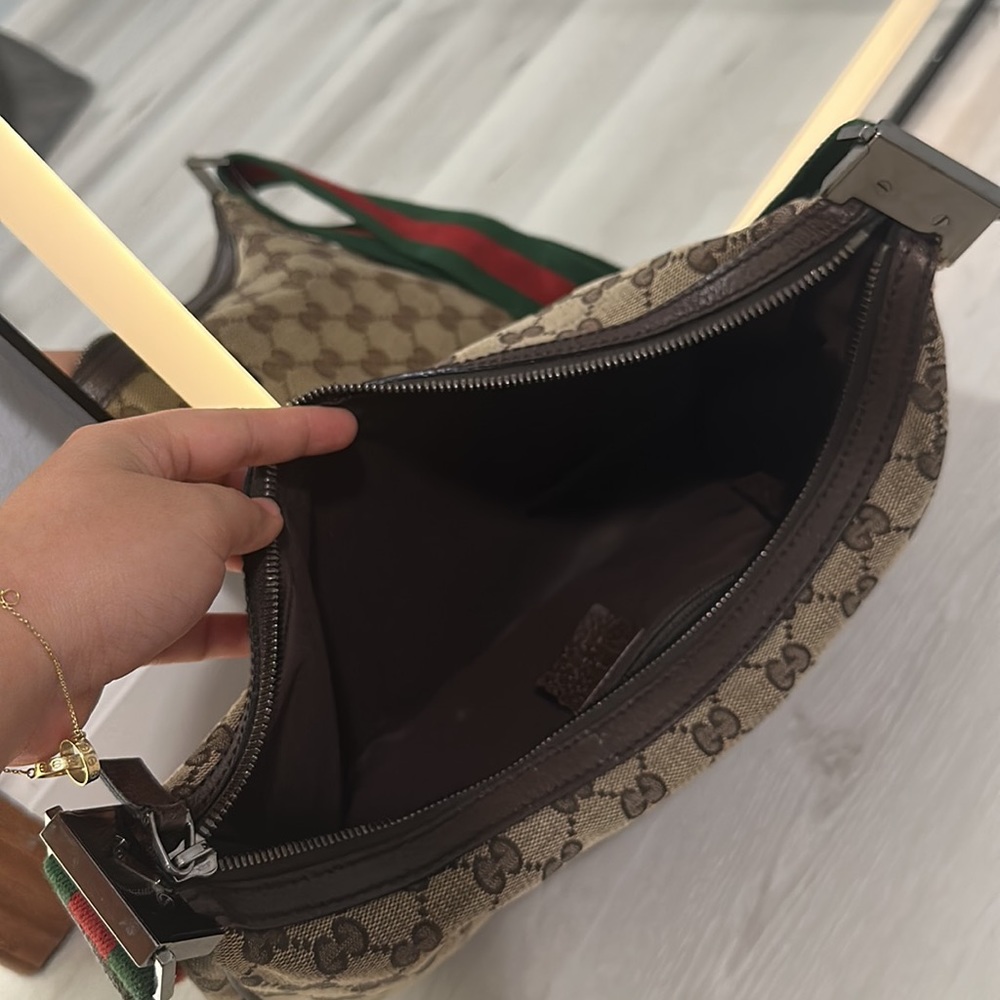 Gucci canvas black shoulder bag - Picture 5 of 5